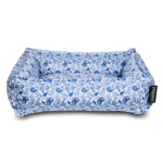 Cuccia morbida per cani - Lettino per cani Delfts Blue