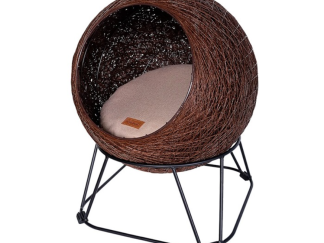 Cuccia morbida per cani Zentangle Large