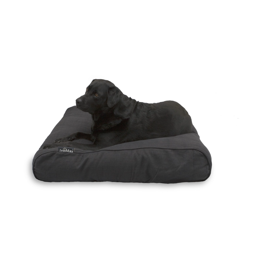 Cuccia morbida per cani - Lettino per cani Maxima - 100x70x21cm - Grigia - immagine 2