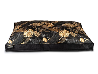 Lettino per cani Dubai - Black/Gold
