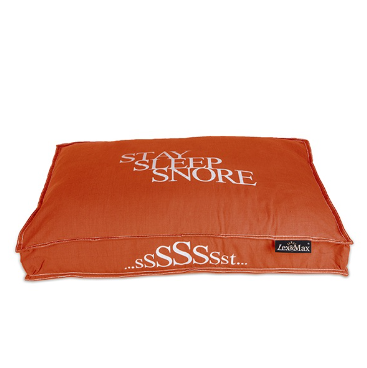 Cuccia morbida per cani - Lettino per cani Stay Sleep Snore - 120x80x9cm