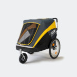 Passeggino per cani fino a 50kg Buggy Hercules 2.0 con connettore per bicicletta