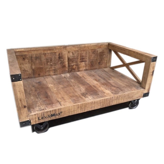 Divano su ruote - 75X50cm - immagine 2