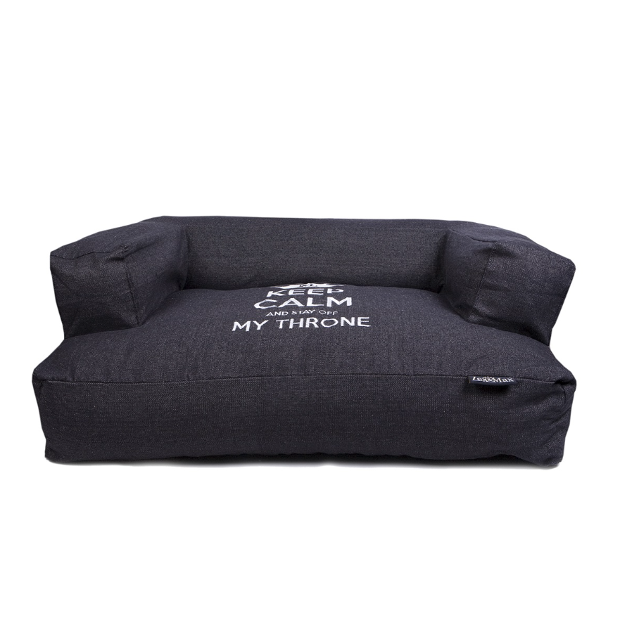 Divanetto per cani Keep Calm - Black - immagine 2