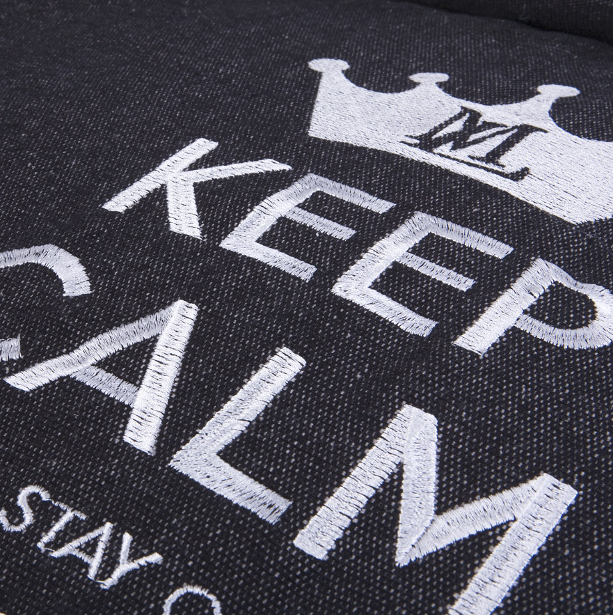 Divanetto per cani Keep Calm - Black - immagine 3
