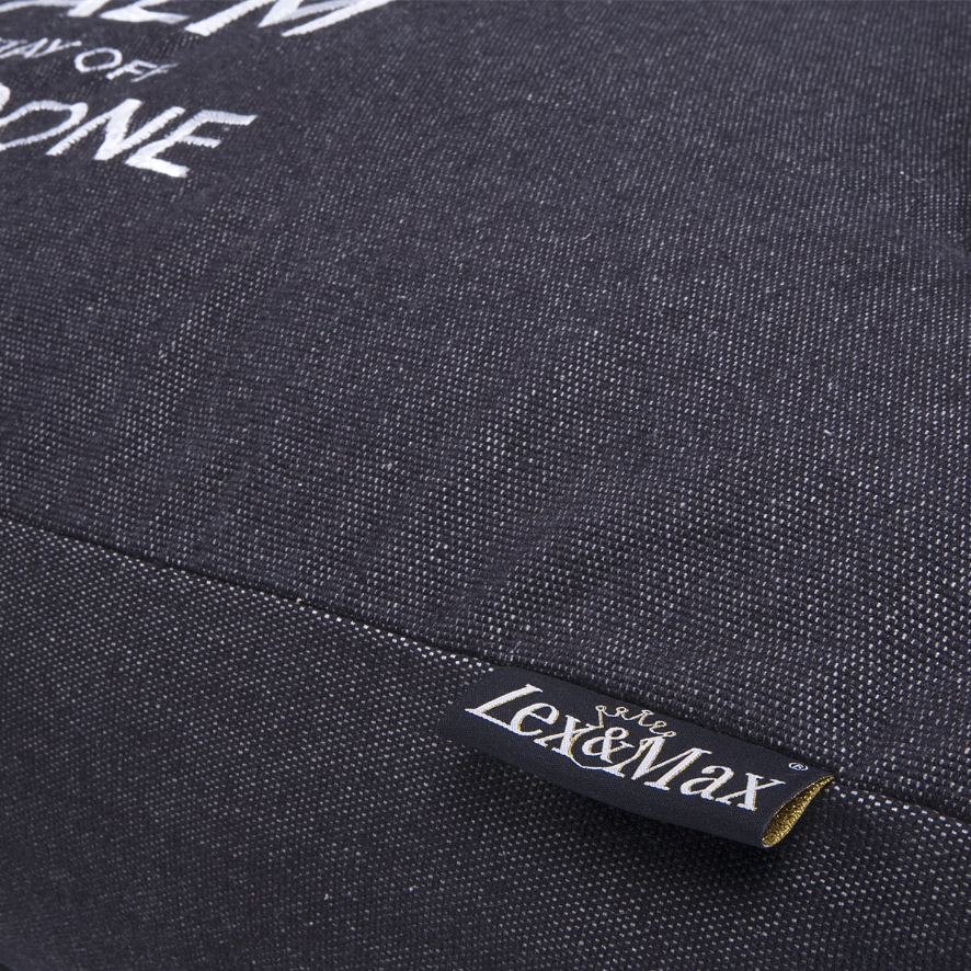 Divanetto per cani Keep Calm - Black - immagine 4