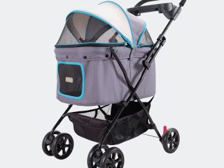 strolling-pet-buggy-grey-1 Passeggino per cani fino a 20kg Easy Strolling