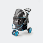 Passeggino per cani fino a 28kg Buggy Urban Blue