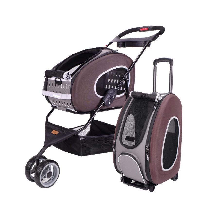 Seggiolino Auto Per Cani Piccoli - Fino A 12kg, Con Cuscino Lavabile, Nero