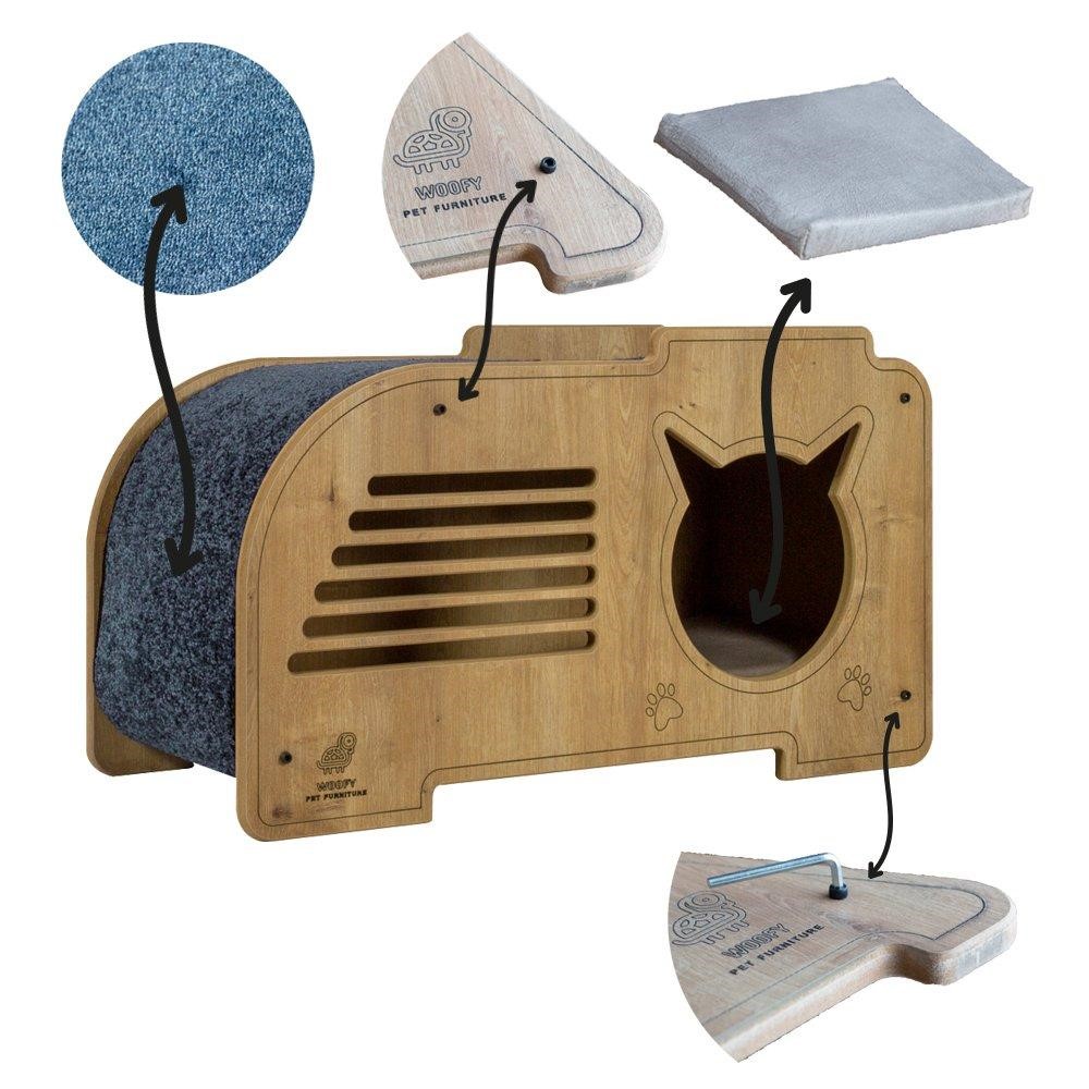 Cuccia per gatti Catsy 1A, casetta per il gatto - immagine 8