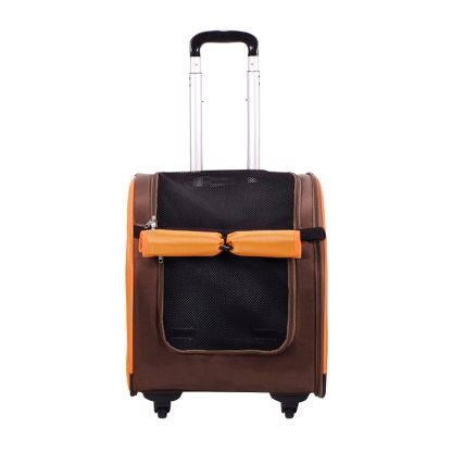 Zaino Trolley per cani e gatti fino a 10 Kg - Liso - immagine 4