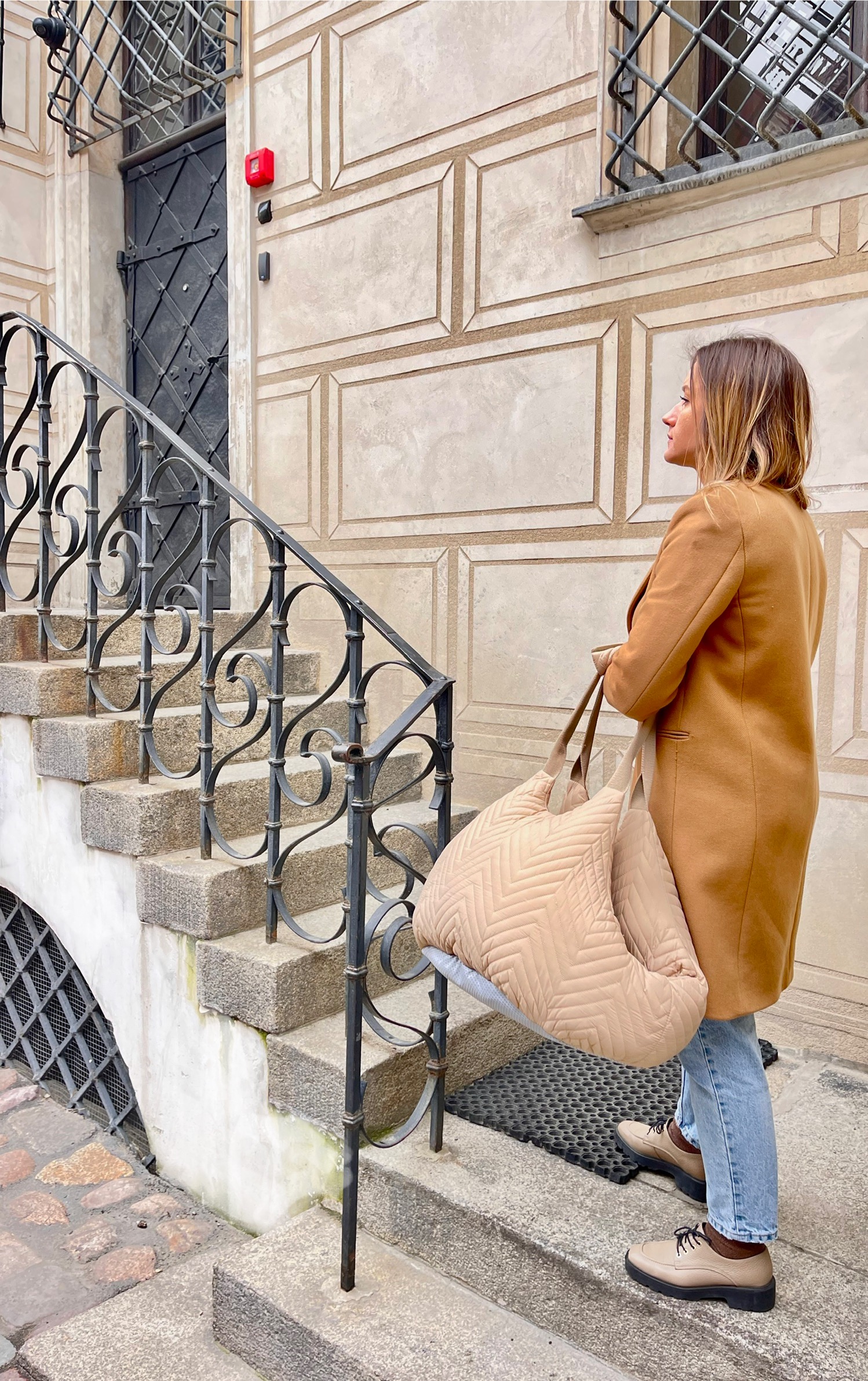 Borsa - seggiolino auto - cuccia per cani e gatti fino a 9 Kg - PETBAG 3in1 - immagine 5