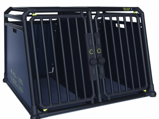 Trasportino auto per cani fino a 35 Kg- 4Pets Pro Noir 22 Large