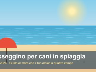 Passeggino per cani in spiaggia estate 2026: guida al mare con il tuo cane