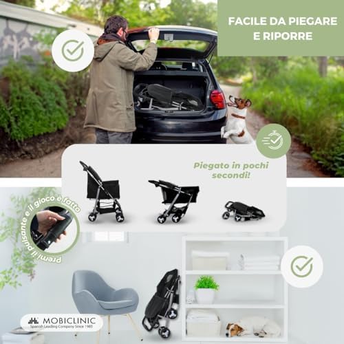 Passeggino per cani Mobiclinic Zuma