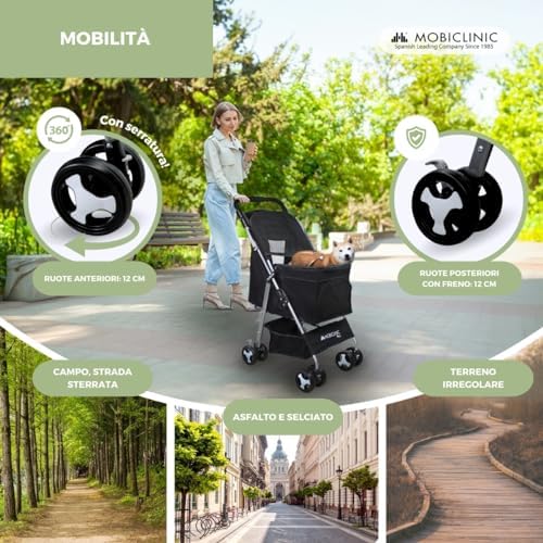 Passeggino per cani Mobiclinic Zuma