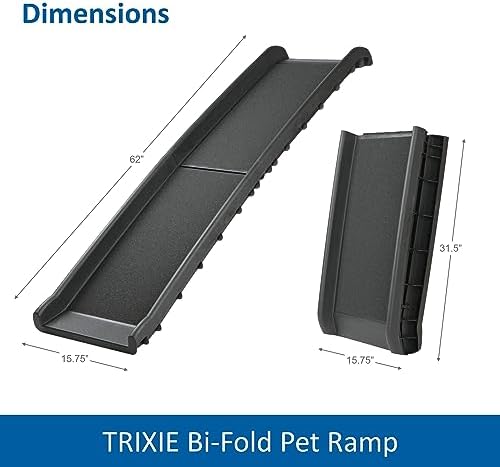 Rampa per Cani per Auto Trixie – Pieghevole e Antiscivolo, per Cani fino a 90 kg - immagine 3