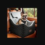Seggiolino Auto Rialzato per Cani JOEJOY – Memory Foam, Taglia Piccola e Media