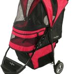Passeggino per cani piccoli fino a 11 kg Gen7Pets Regal Plus – 3 ruote, cestino con zip e cappottina richiudibile