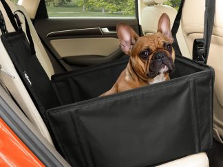 Seggiolino Auto per Cani WUGLO – Extra Stabile con Barre Rinforzate, Taglia Piccola fino a 12 kg